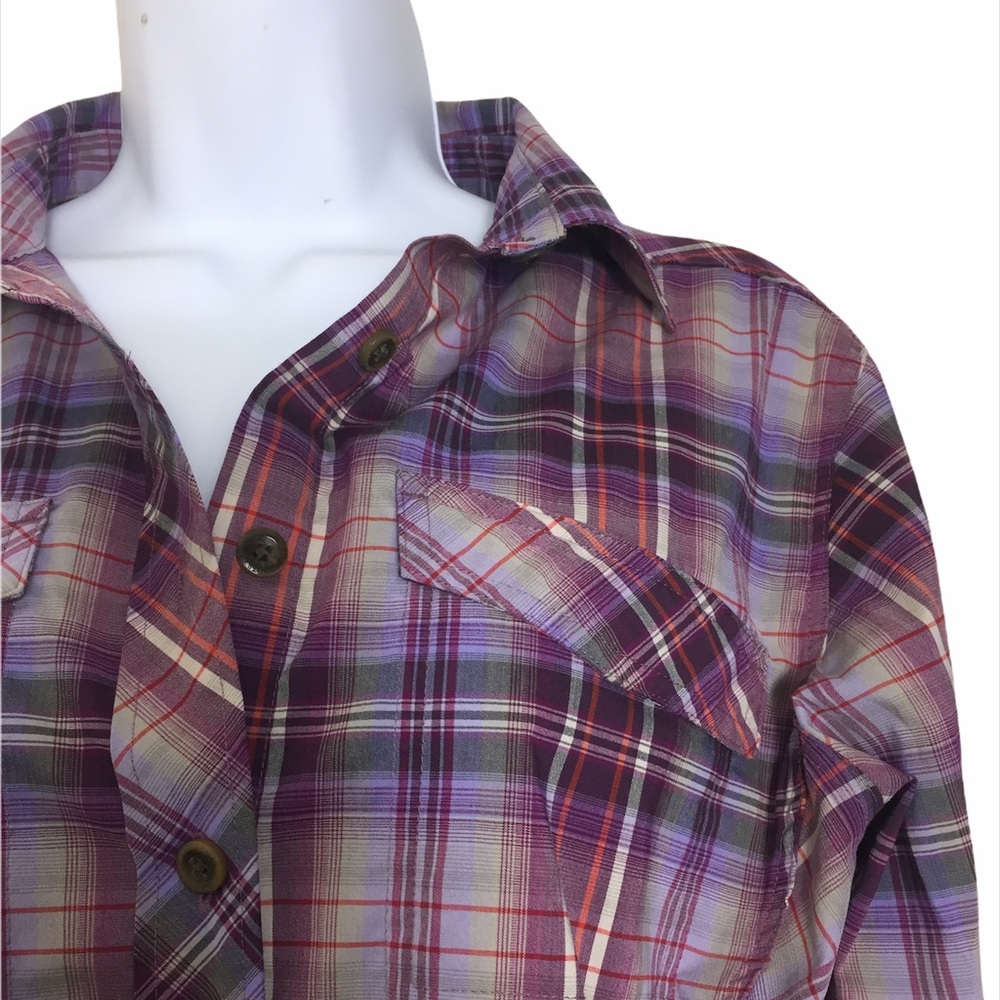 EASTERN MOUNTAIN SPORTS Plaid Button Down Shirt - Picture 3 of 12